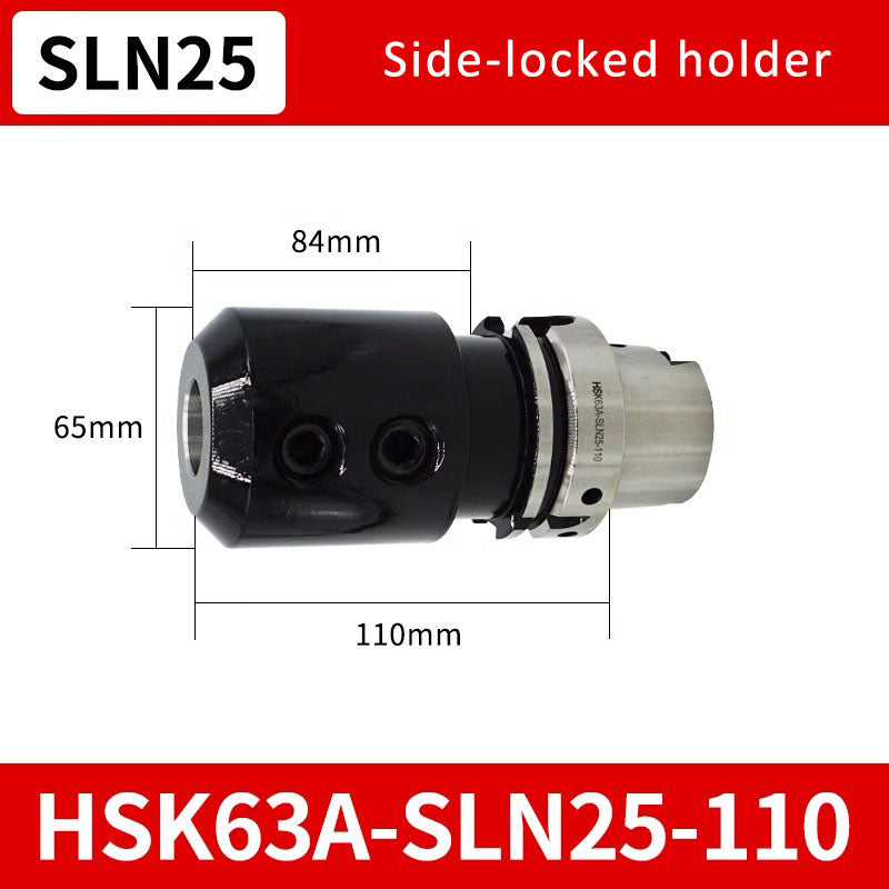10005 HSK63A-SLN25 32 Side-fixed high-speed toolholder U-drill CNC toolholder High-precision balanced toolholder Shandong Denso Pricision Tools Co.,Ltd.